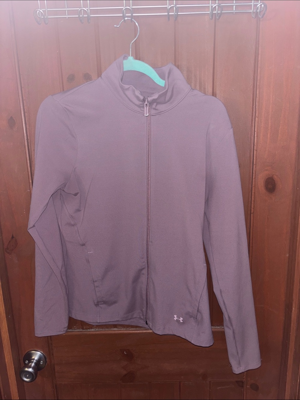 Under Armour Women's Mauve Full-Zip Utility Jacket